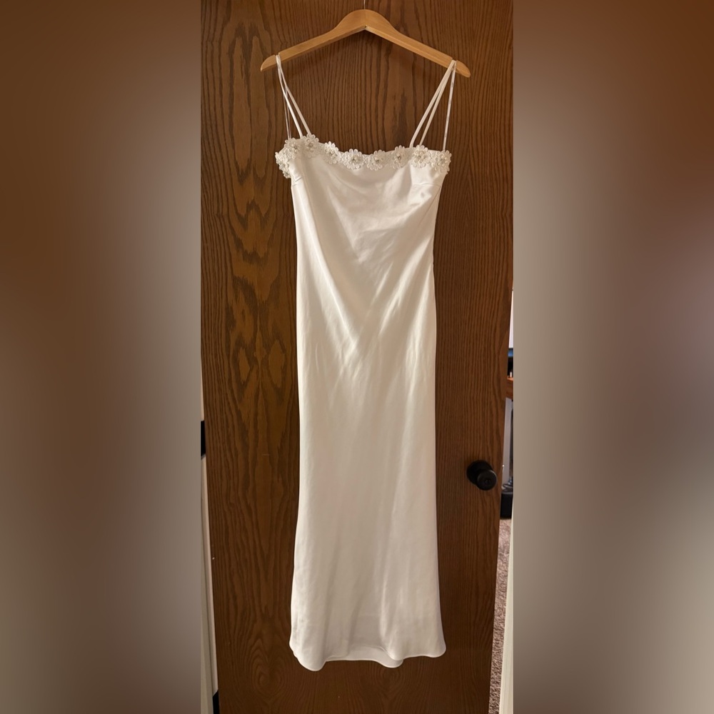 Clarissa Satin Midi Dress (Elliatt)